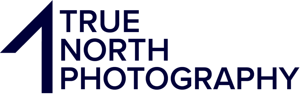 True North Photography logo blue